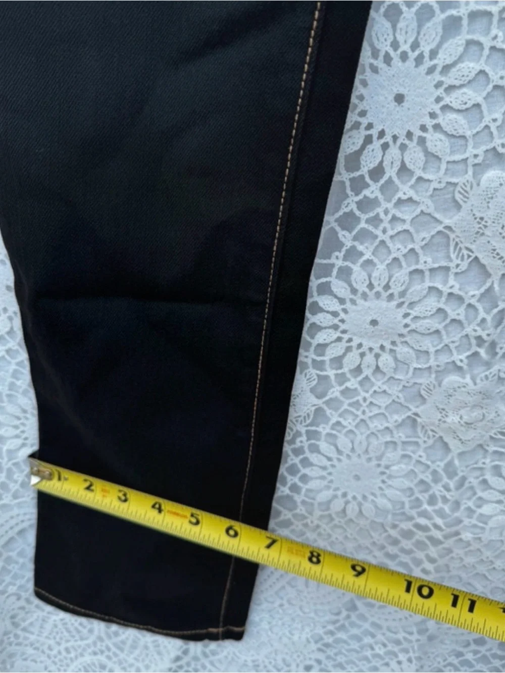 Old Navy black skinny jeans adjustable waste girls size 12 plus